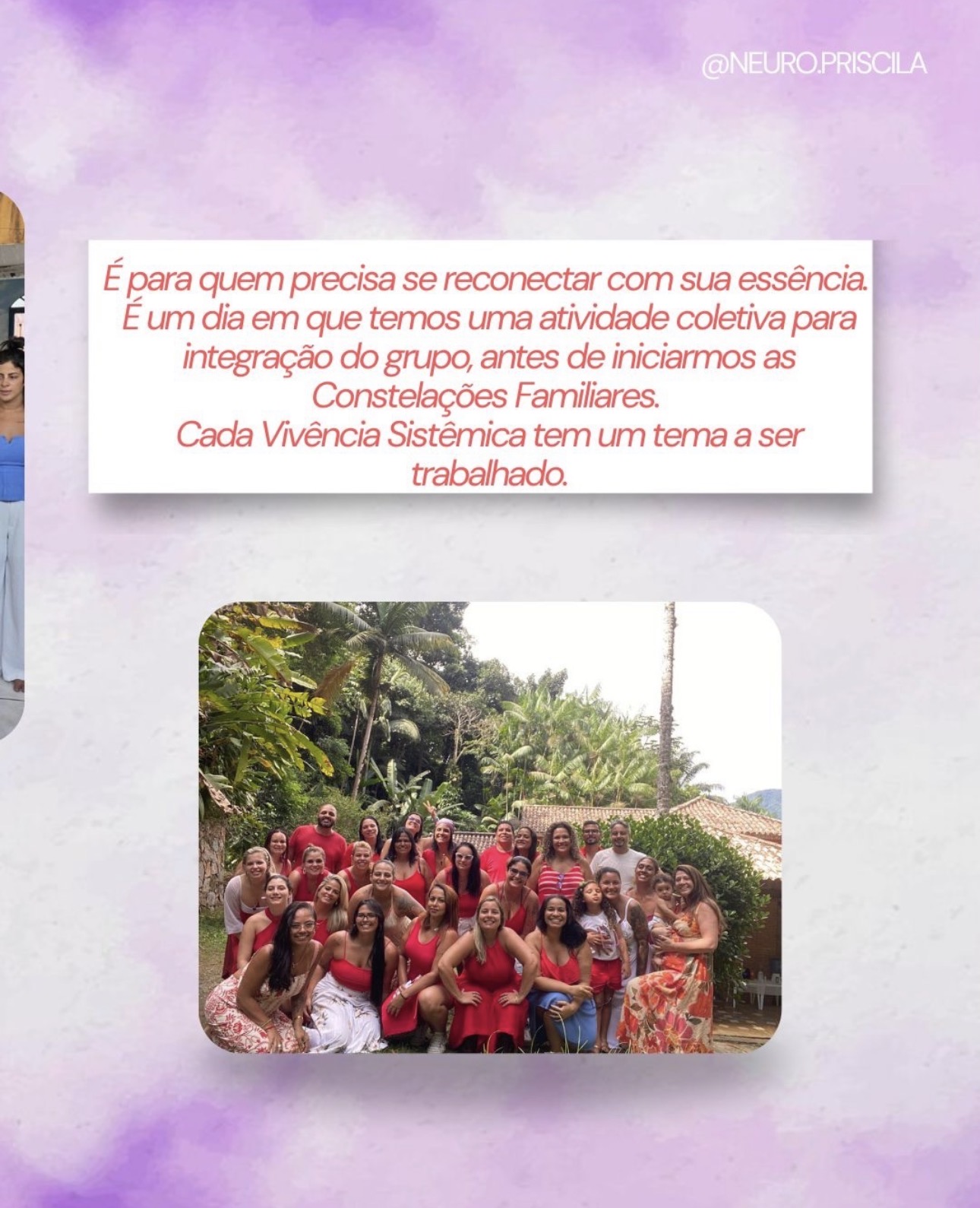 Participantes em uma atividade coletiva